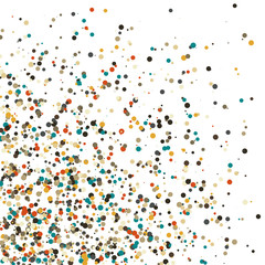 Colorful Universe Distribution Computational Generative Art background illustration