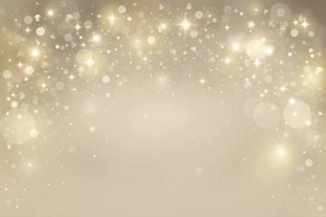 Elegant gold bokeh background	