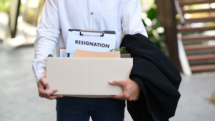 Business Change of job, unemployment, resigned.