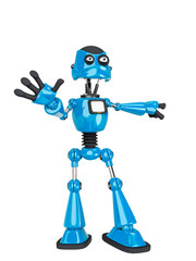 robot cartoon saying it was not me