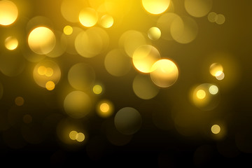 Elegant gold bokeh background	