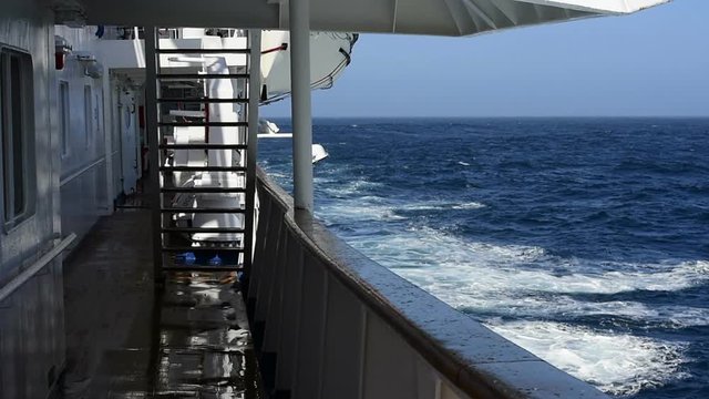 Calm Drake passage