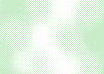 Light green and white pop art background in retro comic style with halftone dots design, vector illustration eps10