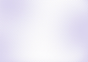 Light purple and white pop art background in retro comic style with halftone dots design, vector illustration eps10
