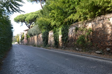 Rzymska brukowana droga