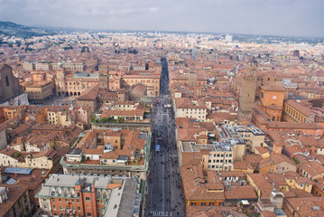 Obraz premium Panoramic view of Bologna
