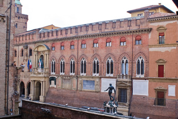 Fototapeta na wymiar Neptune square, Bologna