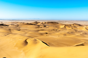 Fototapeta na wymiar Spending time in the Sossusvlei desert