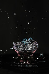 水滴のハイスピード撮影