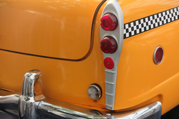 Yellow cab - detail