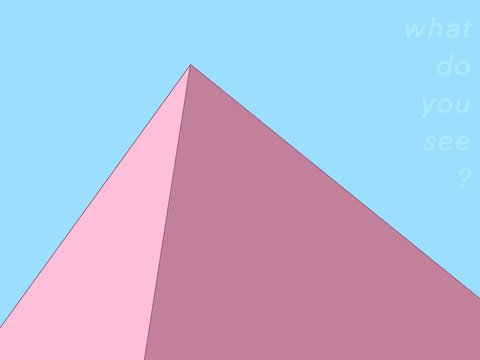 piramide edificio illustrazione