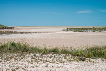 Salt Pan in Etosha Park Mirage in the Distance Etosha