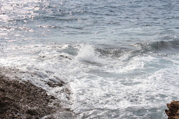 Raue See - Kleine Wellen Nahaufnahme