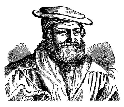 Hans Sachs, vintage illustration