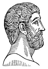 Plato, vintage illustration