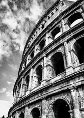 Obraz na płótnie Canvas Corner of The Colosseum