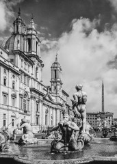 Fototapeta premium Fontana del Moro