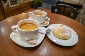 2 Coffees and a Dessert