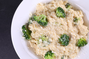 rice with broccoli