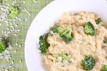 risotto with asparagus