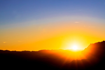 Sunset over Horizon 