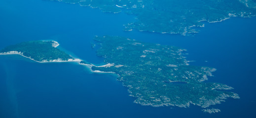 Aerial view of Vancouver Bay