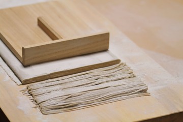 蕎麦打ち - Making Soba Noodles