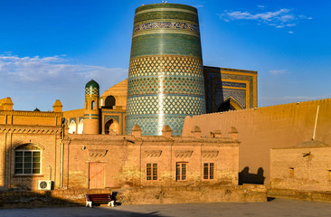 Fototapeta premium Kalta Minor Minaret - Khiva, Uzbekistan