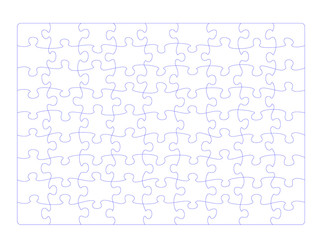 Jigsaw puzzle background - puzzle grids