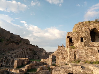 Golconda fort, Hyderabad, Telangana, India