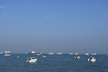 boats in the sea