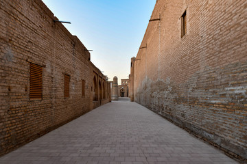 Narrow Streets of Khiva, Uzbekistan