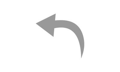 Arrow back icon for navigation and undo functions