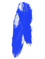 Blue watercolor vertical smears background