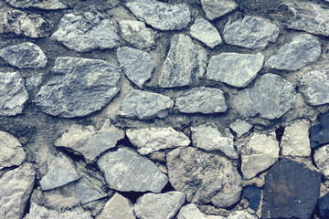 stone wall construction background,filter effect