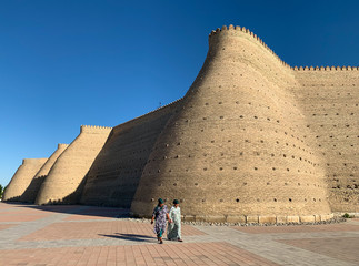 Bukhara Fortress (Ark) -  Uzbekistan - obrazy, fototapety, plakaty