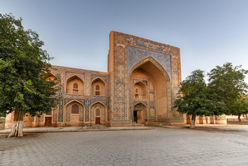 Fototapeta na wymiar Madari Khan Madrassah - Bukhara, Uzbekistan