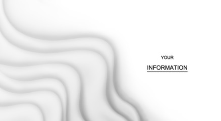 White fabric clothing texture textile pattern, Crumpled fabric background, Smooth elegant white silk or satin luxury cloth texture can use for background. Luxurious background design, Soft focus.