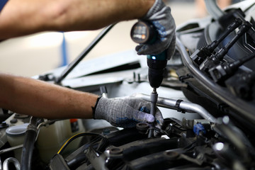 Repairing car insides