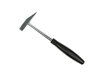 Silver Hammer isolated on white background