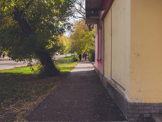 alley in the town