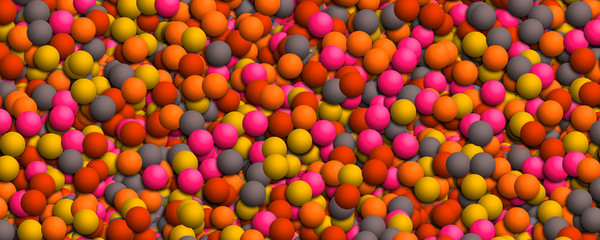 Fototapeta na wymiar Colorful round candy background