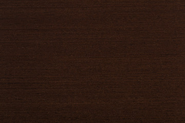 New beautiful veneer background in attractive chocolate color. High quality wood texture.