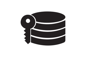 Data access creative icon simple  element illustration