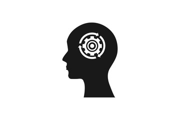 man head idea icon