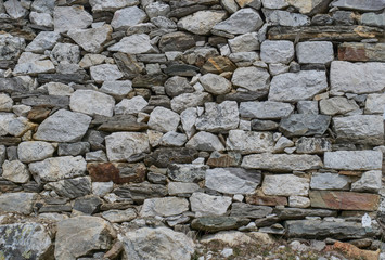 Stone aged brick wall texture background