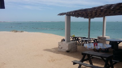 Cabana by the sea