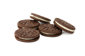 Oreo mit weißer Füllung