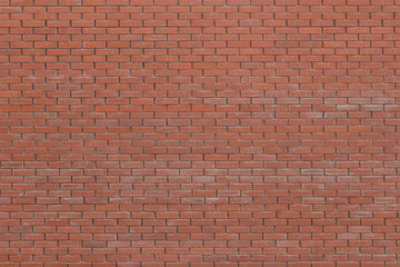 Brick wall. Structure. Red brick.