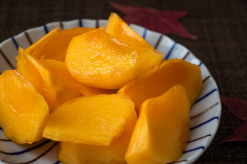 秋イメージ　柿